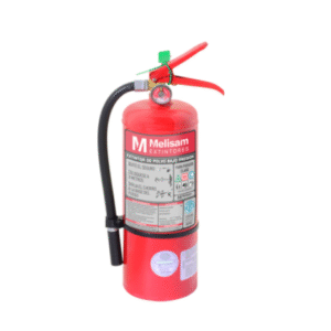 Extintor a base de PQS de 2.5 kg de capacidad