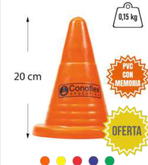 Cono flexible multiuso 20 cm