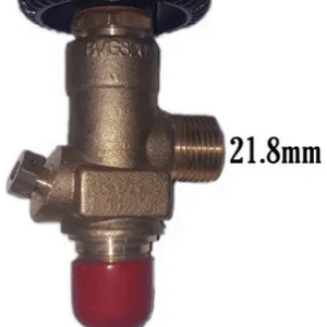 valvula 1/2 a 21.8 co2